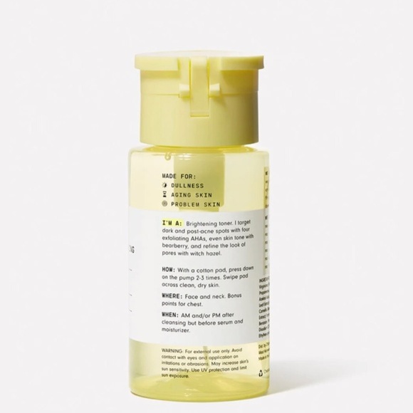 Versed Weekend Glow Daily‎ Brightening Solution Toner new - Picture 4 of 4